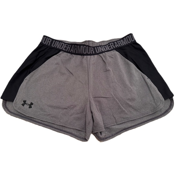 Under Armour Pants - Under Armour Women's Gray/Black Play Up 2.0 Shorts Size: M